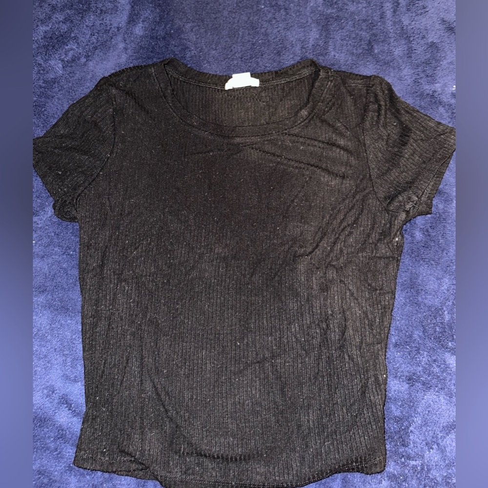 Black Crop Top